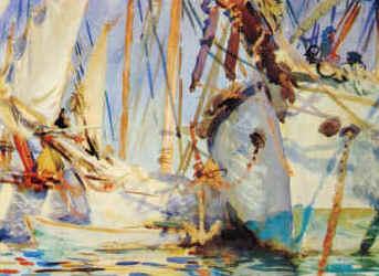 White Ships, John Singer Sargent